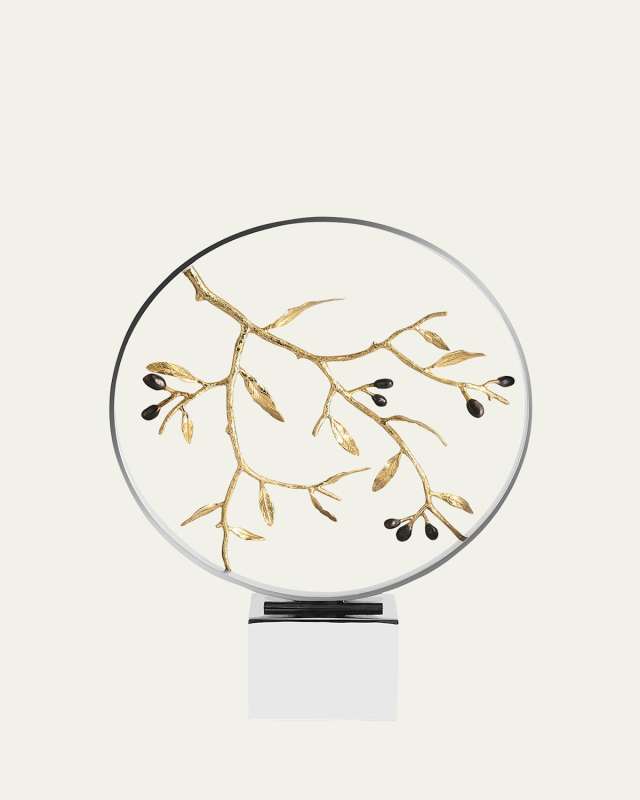 Olive Branch Sculptural Urn